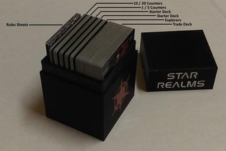 star realms deck box games card holder 3d print model - Mito3D