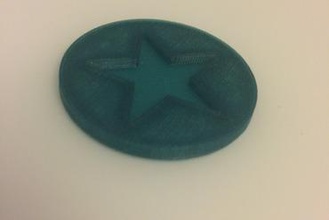 estrela token brinquedos 3d print model - Mito3D