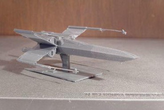 x star wars episode vıı direnç-kanat Minyatürler güç uyanır x-wing asi direnç 3d 3d print model - Mito3D