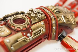 steampunk iron man hand other enable prosthetic e-nable prosthesis 3d print model - Mito3D
