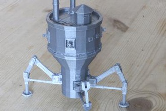 steampunk móvel da torre miniaturas vapor punk tanque blindados canhão 3d print model - Mito3D