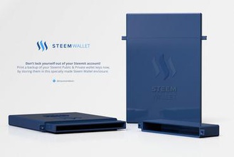 steem portafoglio steemitcom gadget 3d print model - Mito3D