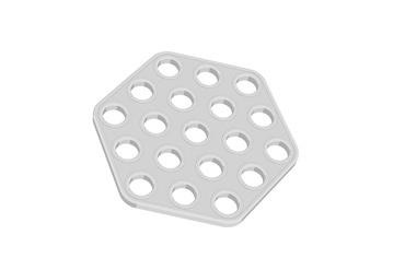tigefie pièces assiettes 6 hexagonal jouets stemfie3d meccano hexagone lego blocs 3d print model - Mito3D