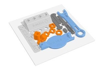 stemfie calibração Arquivo brinquedos stemfie3d meccano Lego blocos 3d print model - Mito3D