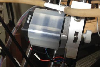 stepper motor cowling 3d printer parts enhancements cool fan 3d print model - Mito3D