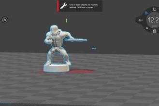 stormtrooper rushing miniature miniatures starwars rpg prop edge empire legion assualt minature 3d print model - Mito3D