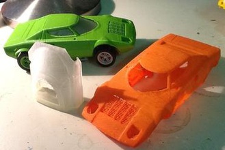 stratos slotcar hull toys 3d print model - Mito3D