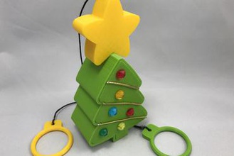 corda di arrampicata albero natale i giocattoli 3d print model - Mito3D