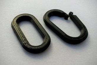 la cadena fuerte de enganche enlace fabricante bricolaje imprimible niza los enlaces 3d print model - Mito3D