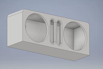 subwoofer boxes miniatures daftwheels 3d print model - Mito3D