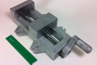 super strong machinist vice 3d printer parts enhancements tool machine shop jig fixture machining 3d print model - Mito3D