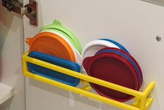 Suporte para Kapaklar Plastik saklama kabı gülmek casa s01e08 çanak dizi destek pla kabine kübik Armario guina el sanatları pote 3d print model - Mito3D