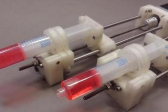 syringe pump techfortrade science 3d print model - Mito3D