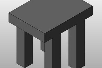 tavolo mini miniature tabella 3d print model - Mito3D