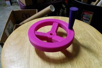 table saw handwheel your home openscad replacement parts 3d print model - Mito3D