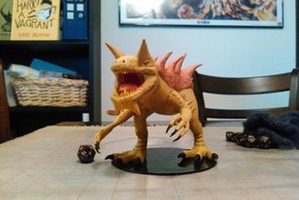 tarrasque miniatures abomination monster tabletop wargaming gaming rpg roleplaying 3d print model - Mito3D