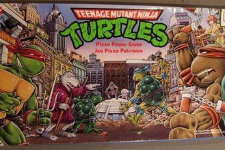teenage mutant ninja turtles pizza de jogo poder do titular cartão jogos energia tartarugas tmnt 3d print model - Mito3D