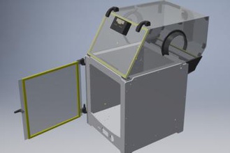 temp controlled build enclosure um2 3d printer parts enhancements um2+ 3d print model - Mito3D