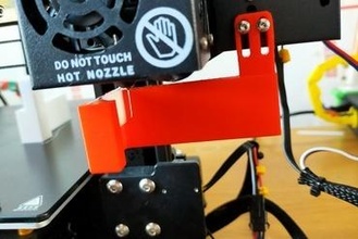 Tenlog tl d3 Düse Extruder wischen 3D Drucker Teile Verbesserungen 3d print model - Mito3D