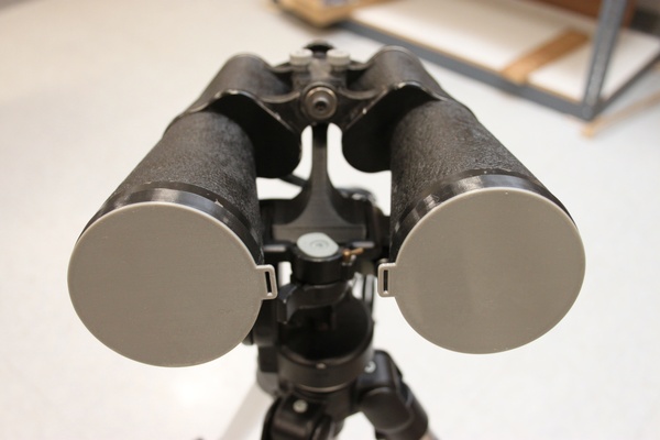 tento 20x60 binoculars lens caps 3d print model - Mito3D