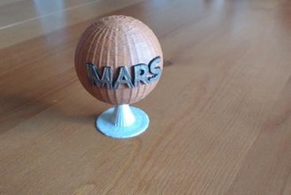 terraforming mars first player token games boardgame board game boardgames 3d print model - Mito3D