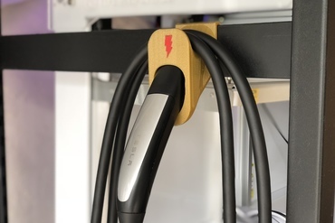 tesla soporte de cable su casa gestión cables administrador 3D print model - Mito3D