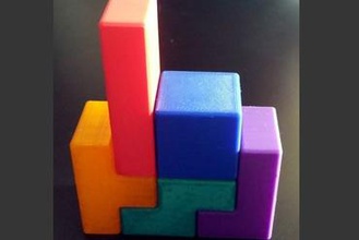 tétrominos tetris morceaux les jouets blocs de construction tétromino 3d print model - Mito3D