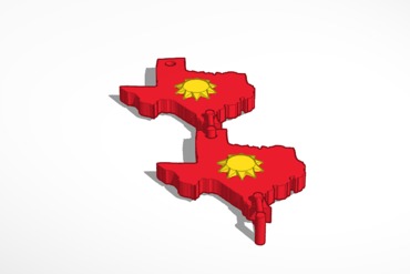 texas fierté l'éducation 3D print model - Mito3D