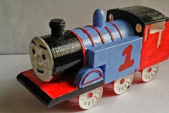 thomas modelo do trem brinquedos de pla 3d print model - Mito3D