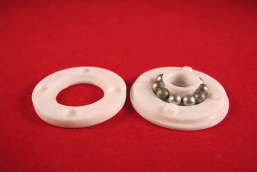 tinkeriffic bb bearing 32mm spool spindle 3d printer parts enhancements zheng3 608 3D print model - Mito3D
