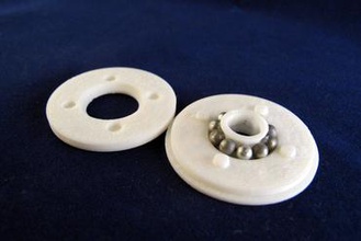 tinkeriffic bb bearing 40mm spool spindle 3d printer parts enhancements zheng3 608 3d print model - Mito3D