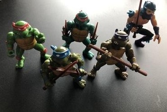 tmnt 90s Spielzeug Wheapons Spielzeuge Ninja Schildkröte 3d print model - Mito3D