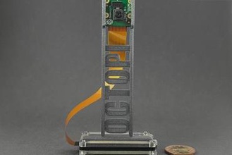 v1 tom raspberry pi sıfır kamera mount zebra durumda 3d yazıcı donanımları parçaları raspi monte edin vertigo gri 3d print model - Mito3D