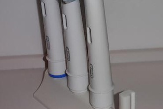 spazzolino stand oral-b la vostra casa da denti titolare elettrico 3d print model - Mito3D