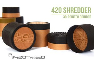 sin dientes de la amoladora hierba 10 420threed otros 420 malezas trituradora 20 el cannabis 3d print model - Mito3D