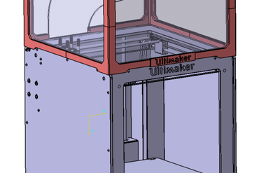 coperchio superiore Stampante 3d di parti miglioramenti um2 aggiornamento 3D print model - Mito3D