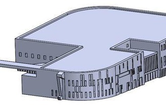 town hall city dalfsen netherlands education 3d print model - Mito3D