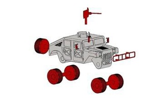 carro de brinquedo brinquedos 3d print model - Mito3D