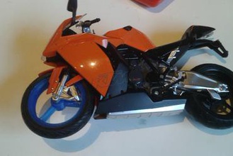 toy motorcycle wheel toys rim 3d print model - Mito3D