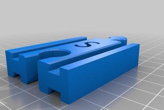 toy train track letter pieces toys 3d print model - Mito3D