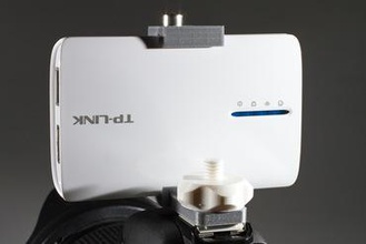 tp-link 3040 Blitzschuh Halterung maker diy 3d print model - Mito3D