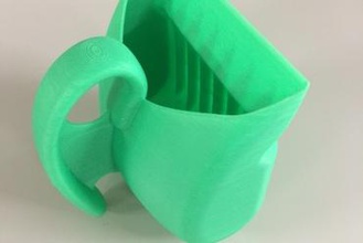 boîte de détritus votre maison corbeille pelle à poussière les dégâts grattoir 3d print model - Mito3D