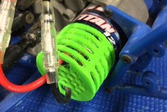 traxxas motor cap maker diy Schrägstrich slash aidan leitch 3d print model - Mito3D