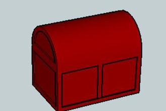 treasure box 3d-Drucker-Teile-Verbesserungen 3d print model - Mito3D
