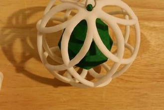 tree globe ornament other makingmerry 3d print model - Mito3D