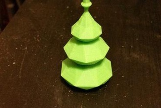 tree ornament other makingmerry 3d print model - Mito3D