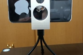 tripod holder rakuten big hard cover maker diy smartphone rakutenbig 3d print model - Mito3D