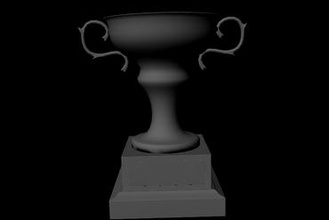 trofeo de la copa Impresora 3d piezas mejoras el trophycup 3d print model - Mito3D