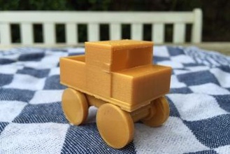 truck toys 3d print model - Mito3D
