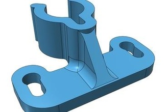 tüp Kulp destek Lamba parçalar 3d print model - Mito3D